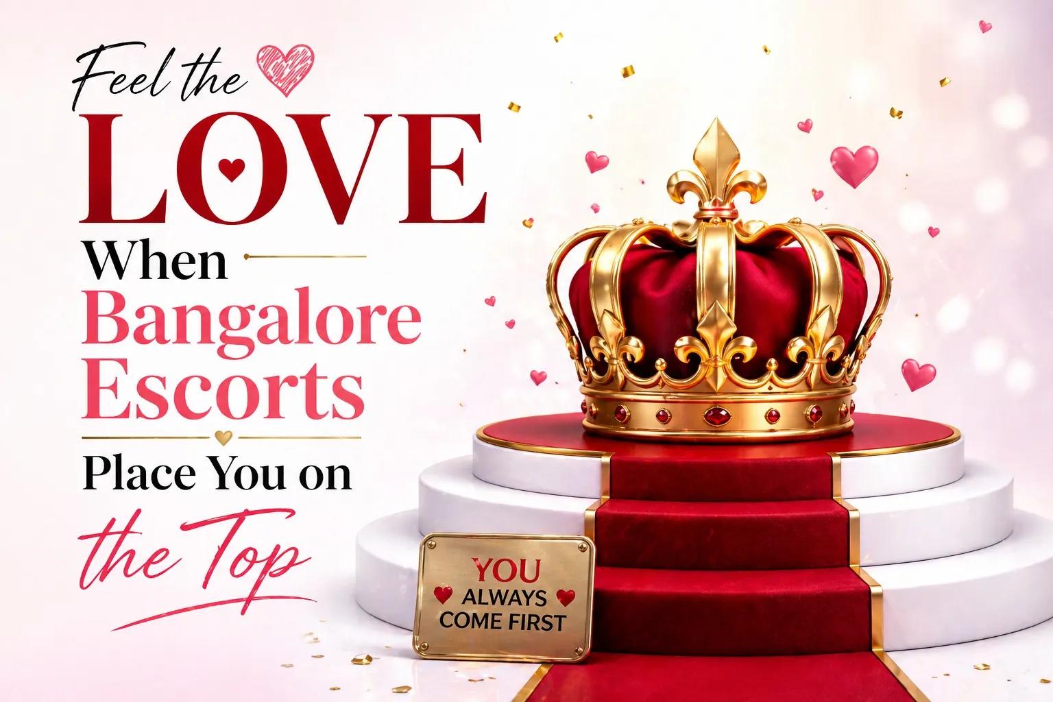 Feel the Love When Bangalore Escorts Place You on the Top