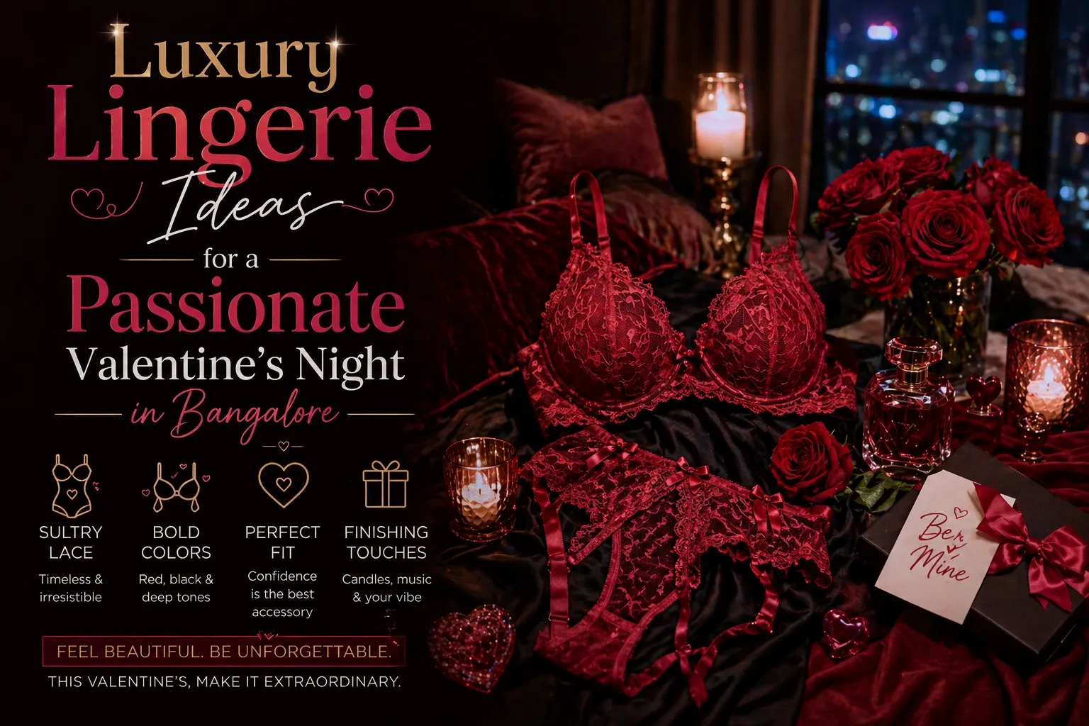 Luxury Lingerie Ideas for a Passionate Valentine’s Night in Bangalore