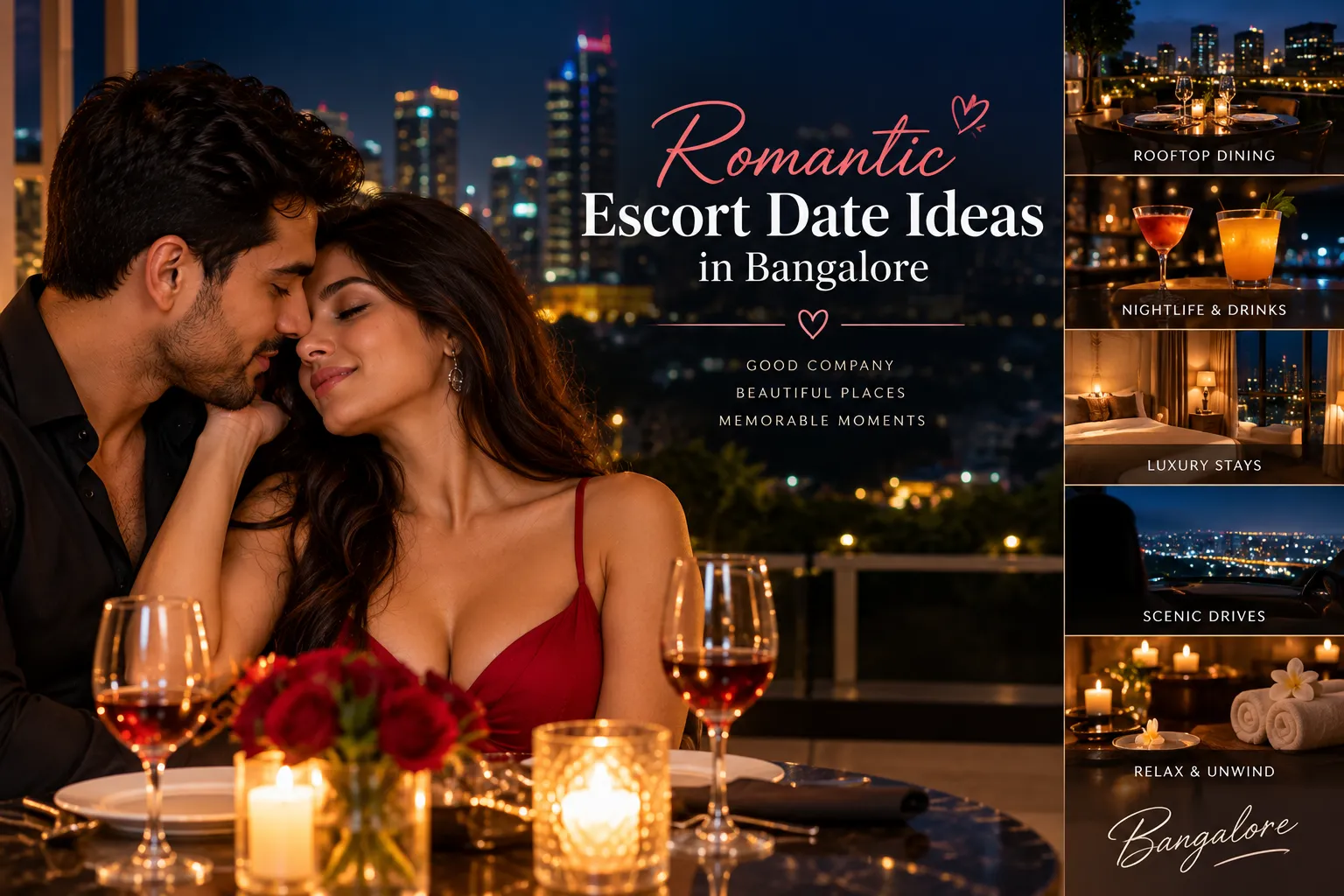 Romantic Escort Date Ideas in Bangalore